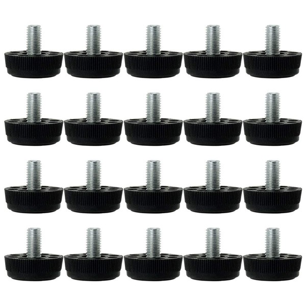 uxcell Leveling Feet M8 x 13 x 30mm Furniture Adjuster