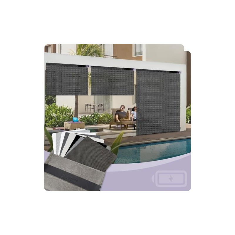 Graywind Fabric Samples for Outdoor Roller Blinds
