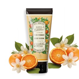 Panier des Sens Panier des Sens - Orange Blossom Moisturizing Body Wash for Women & Men - Gentle Shower Gel 95% Natural Ingredients for Normal, Sensitive Skin - Body Care Made in France, SLS Free, Vegan - 6.8 Floz
