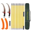 Heytaful Manual Pole Saw 30 FT Extendable Tree Pruner High