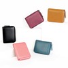 Yocipa Genuine Leather RFID Protection Compak Wallet Small Men's Card