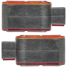 Caltric Left and Right Taillight Assembly fits John Deere 2027R 2305 2320 2520 2720