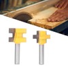 Squares Tooth Tenon Router Bit T Slot Flooring Routers Bits