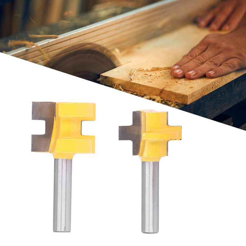 Squares Tooth Tenon Router Bit T Slot Flooring Routers Bits