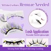 WENDY LASHES 4 Pairs Magnetic Eyelashes No Glue Needed Reusable