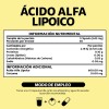 Ácido Alfa Lipóico Ala 600mg Por Cápsula Potenciado Cúrcuma Curcumina