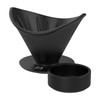 MAVO Coffee Dripper, Pour Over Ceramic Coffee Dripper with Tray,