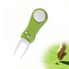 YFFSFDC Golf Fork Folding Golf Fork Repair Fork Portable Zinc