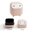 AIWE7D Small Desktop Trash Can with Lid for Desk Trash