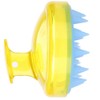 Hair Scalp Massager Shampoo Brush, BOOLAVARD Scalp Care Brush (Yellow)