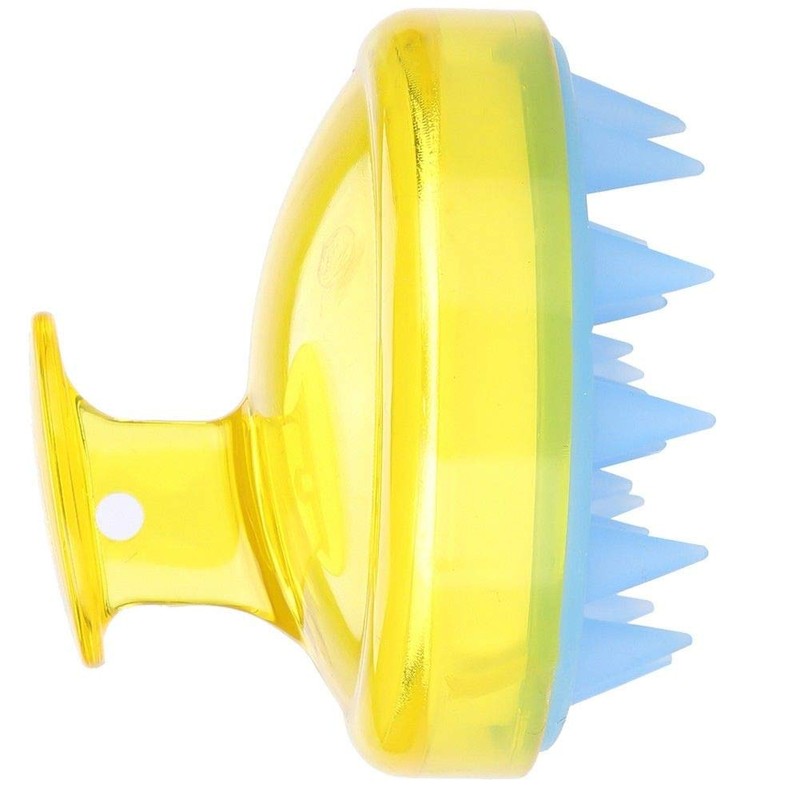 Hair Scalp Massager Shampoo Brush, BOOLAVARD Scalp Care Brush (Yellow)