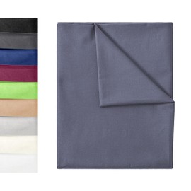 Green Mark Textilien Classic Bed Sheet/Fitted Sheet, Canvas Cloth Towel 100% Cotton without Elastic Band in Many Sizes and Colours