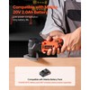 VEVOR Cordless Oscillating Tool, 20V Multitool Oscillating Tool with 6