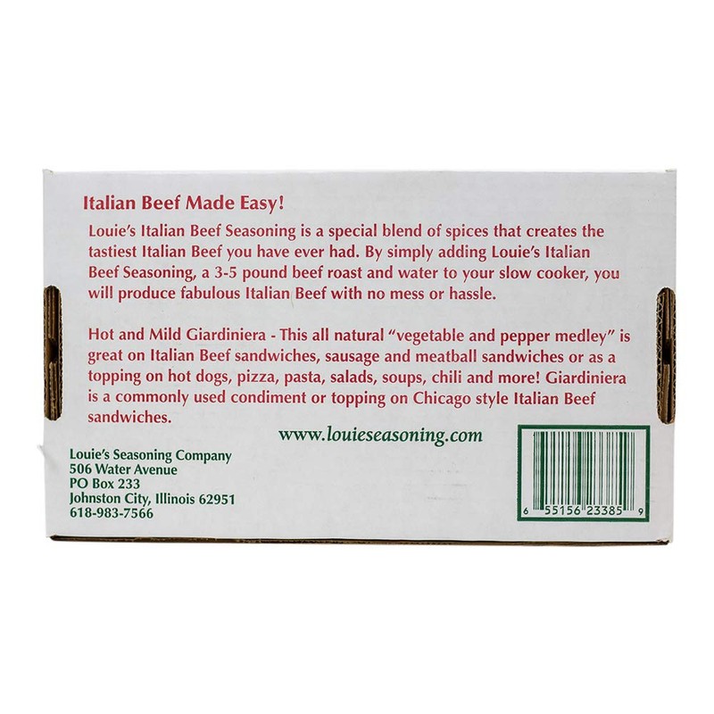 Louie's Italian Beef Lover's Kit
