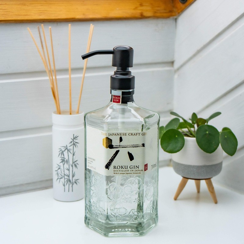 Stainless Steel Liquid Soap Dispenser Pump Replacement 'Zagreb' with 28mm