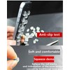 Push-in Eyeglasses Nose Pads,BEHLINE 5 Pairs Snap in Glasses Nose