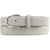 BELTINGER Women's Python Embossed Belt 3 cm Leather Belt for