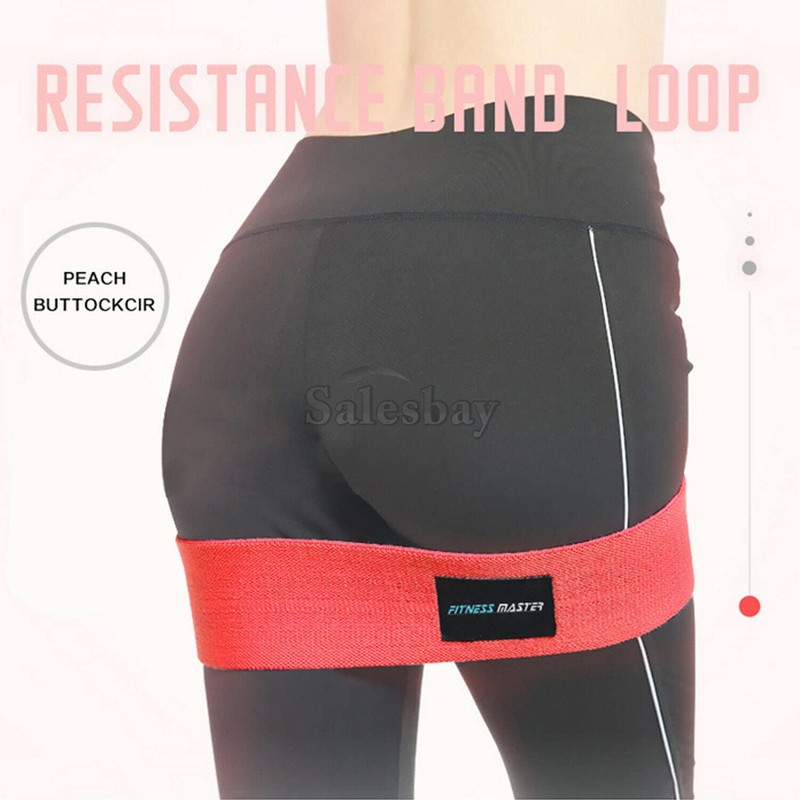 3PCS Resistance Band Loop Fitness Gym Strength Exercise Legs Arms