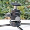Mini Ball Head Universal Camera Tripod Mount Adapter 360 Degree