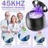 45kHz 210ml Ultrasonic Dental Cleaner For Aligners, Night Guards, Dentures,
