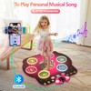 Dance Mat Toys for 3-12 Year Old Girls, 6-Button Kids