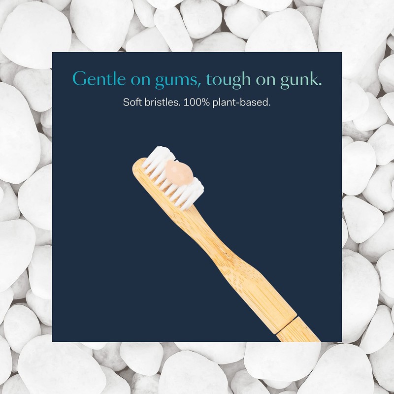 Better & Better Natural Bamboo Toothbrush | Soft Bristles |