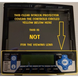 Miller Welding Helmet ++ Infinity ++ Clear Control Screen Protector NOT A LENS