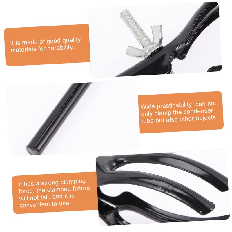 Alipis Adjustable Labs Clamp Holder Prong Clamp for Test Tubes