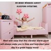 Loud Alarm Clock with Bed Shaker, Vibrating Alarm Clock for