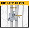 Dailydanny Kennel Gate Latch 1-3/8", Chain Link Fence Gate Butterfly