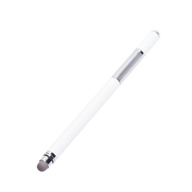 OSALADI Capacitive Stylus Pen Disc Tip for Tablets and Touchscreens Lightweight Metal Design for Drawing Note-Taking and Gaming White