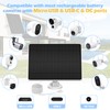 Solar Panel for Security Camera, Camera Solar Panel Suitable for