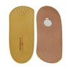 Tarrago Three Quarter Orthocare Leather Insoles, 3/4 Leather Insoles, Size