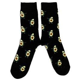 Mens Cool Dancing Avocado In Sunglasses Socks 6-11 UK / 39-45 Eur / 7-12 US