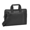 RIVACASE 8920 (Faux Leather) Black Ultra Slim Faux Leather Business