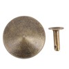 100pcs Mushroom Rivets Multipurpose Double Cap Mushroom Rivets for Belts