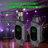 Sistema Inalámbrico De Micrófono Transmisor Receptor Uhf Dsp