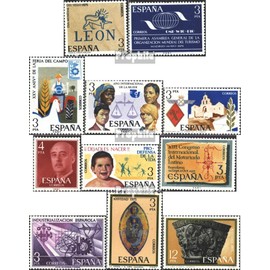 Spain 2153,2154,2155,2156,2157, 2174,2175,2176,2185,2193-94 (complete.issue.) unmounted mint/never hinged ** MNH 1975 FrAnco, christmAs, yeArs U.A (Stamps for collectors)