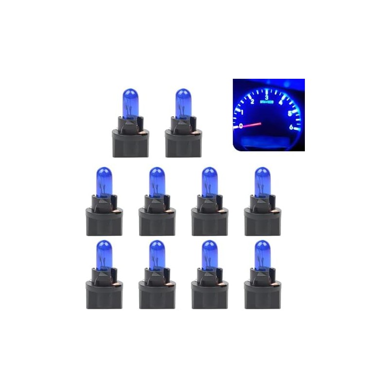 Luces halógenas T5 12 V 1,2 W – Pack de