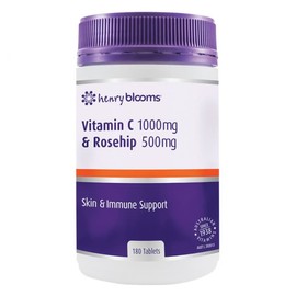 Henry Blooms Buy Henry Blooms Vitamin C 1000 And Rosehip 500 180 Tablets Online
