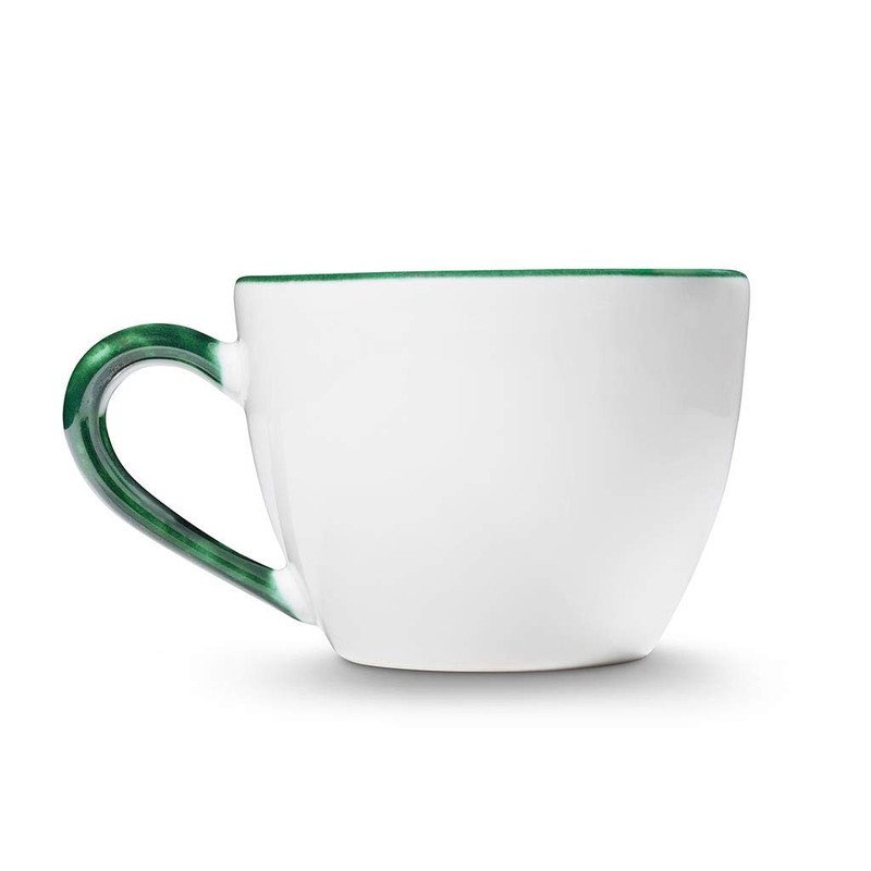 GMUNDNER KERAMIK Tea Cup Maxima Capacity 0.4 Litres Green Deer