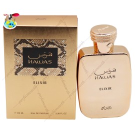Hawas Elixir by Rasasi Eau De Parfum Spray for Men 3.38/3.4 oz / New In Box