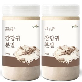 Donguihanjae Premium 100% Domestic Korean Angelica Powder Angelica Powder 300g x 2 packs / 동의한재 프리미엄 100% 국산 참당귀 분말 당귀 가루 300g x 2개