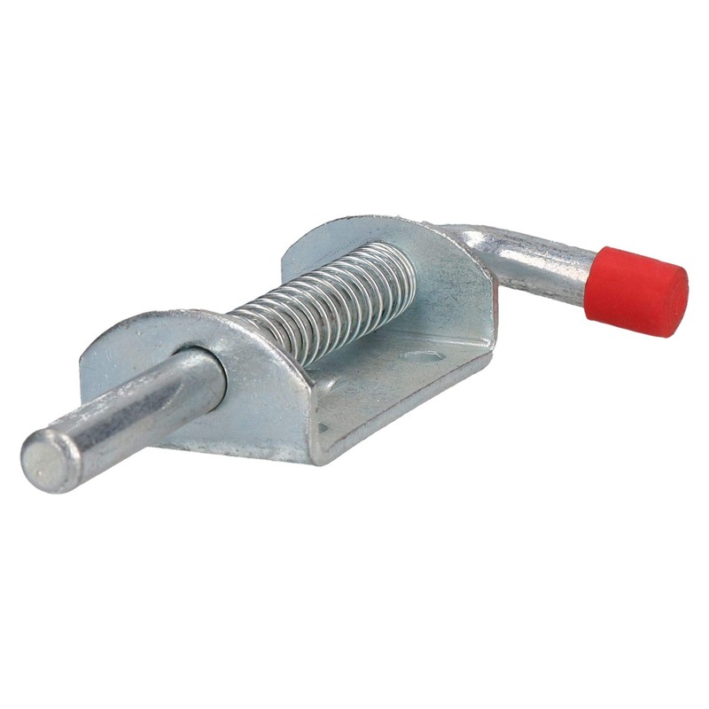 Spring Loaded Shoot Bolt/Slide Catch/Barrel Lock for Trailers, Horse Boxes