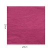 Misscrafts 50PCS Cotton Fabric Squares 20cm x 20cm Solid Colors