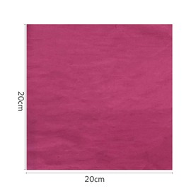 Misscrafts 50PCS Cotton Fabric Squares 20cm x 20cm Solid Colors Patchwork Fabric Bundle Pre-cut Squares Sewing Quilting DIY Craft