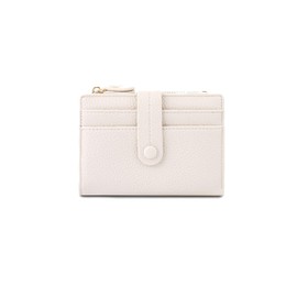 Lexiyat Small Wallet for Women Leather RFID Blocking Card Holder Bifold Compact Slim Wallets with Zipper Coin Pocket