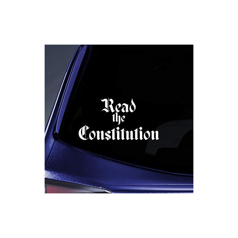 Bargain Max Decals Read The Constitution Sticker Decal Notebook Car