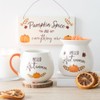 Something Different Pumpkin Spice Hanging Sign (One Size) (Brown/Orange)