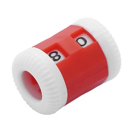 Namvo Row Counter for Knitting Knitting Ring Row Counter Plastic Knit Counter Knitting Crochet for DIY Craft Project (10 Pcs)
